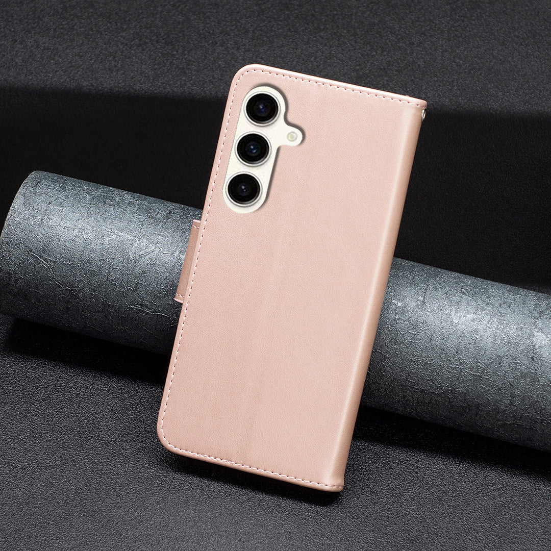 Til Samsung Galaxy S23 FE Telefon Flip Stand Pung Etui Butterfly påtrykt lædercover med rem Til Samsung Galaxy S23 FE Telefon Flip Stand Pung Etui Butterfly påtrykt lædercover med rem
